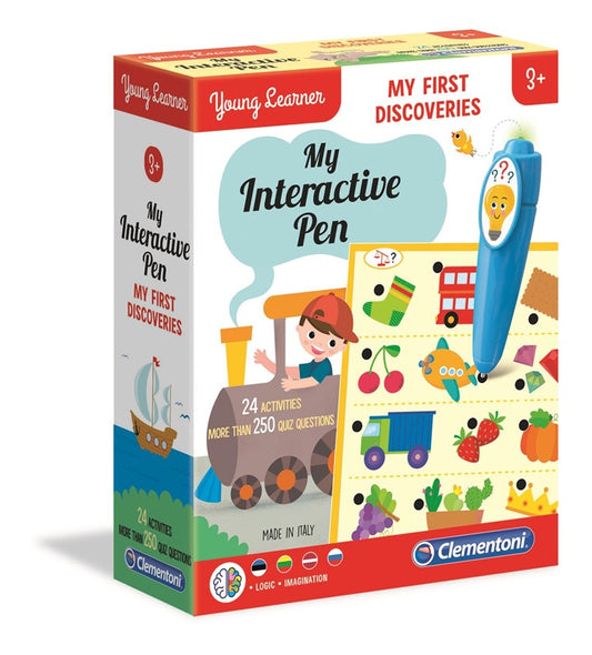 Edukacinis žaislas Clementoni MY INTERACTIVE PEN 50319