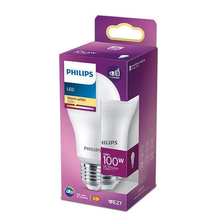 Żarówka Philips LED, A60, E27, 13 W, 1521 lm, 2700K