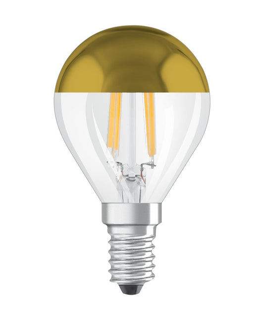 ŻARÓWKA LED P34 E14 4W 827 380LM ZŁOTA