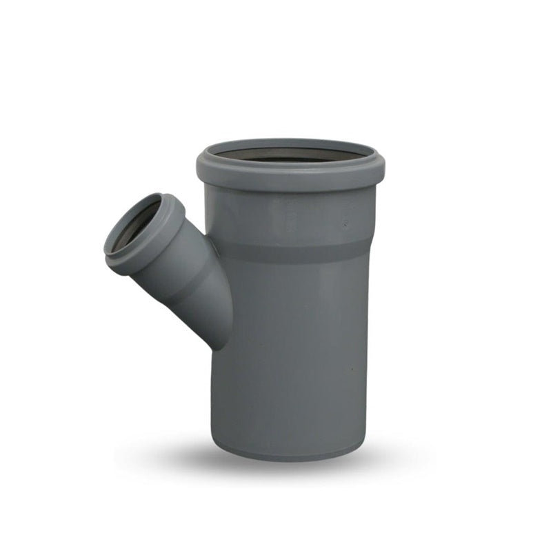 Trójnik kanalizacyjny wewnętrzny , Ø 50/ 110 mm, 45°
