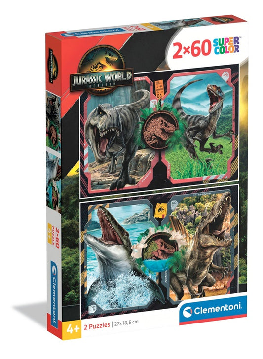 Puzzle Clementoni Super Color Jurassic World 24830, 27x18,5
