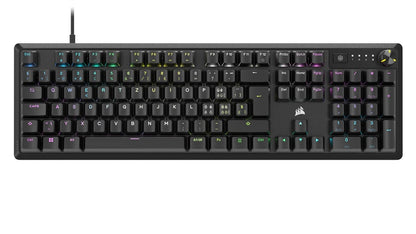 Klaviatūra Corsair K70 CORE Red switch Anglų (US), juoda