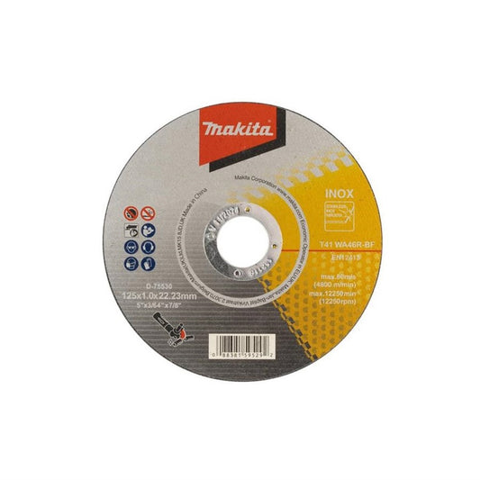 Tarcza tnąca Makita D-75530 125 x 1 x 22,23 mm