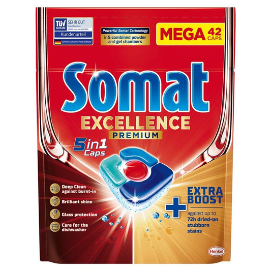 KAPSULĖS INDAPLOVIŲ SOMAT PREMIUM 42VNT