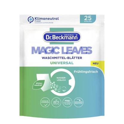 Skalbimo servetėlės Dr. Beckmann Magic Leaves Universal,25vn