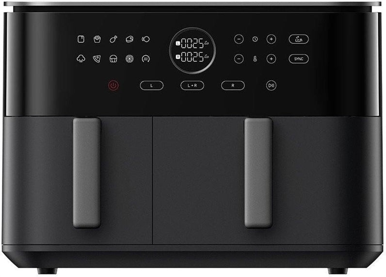 Karšto oro gruzdintuvė Xiaomi Dual Zone, juoda, 2700 W, 10 l