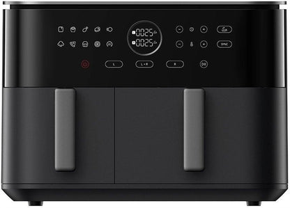 Karšto oro gruzdintuvė Xiaomi Dual Zone, juoda, 2700 W, 10 l