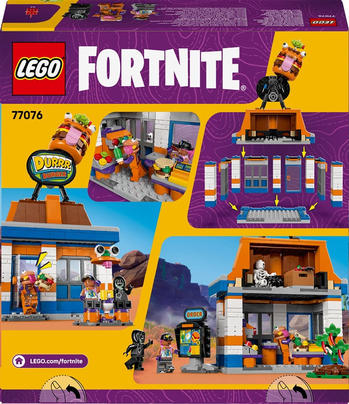 Konstruktorius LEGO® Fortnite Durrr Burger Restaurant 77076