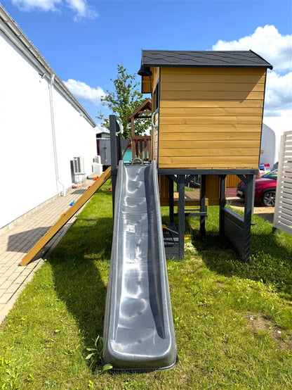 Zjeżdżalnia 4IQ, kolor antracytowy, 220 cm