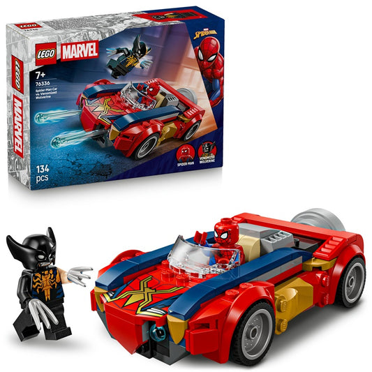 Klocki LEGO® Spider-Man samochód 76336, 134 szt.