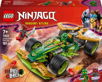 LEGO® Ninjago Lloyd's Pull-Back Race Car, 181 vnt.
