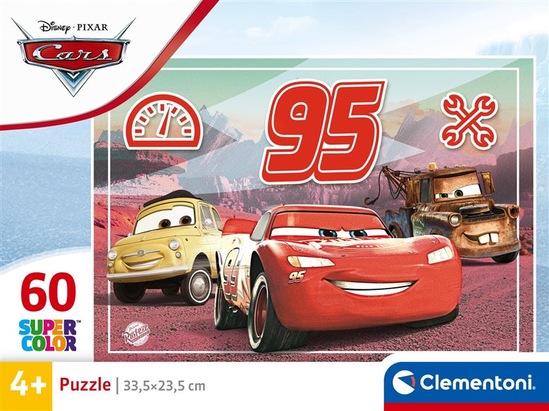Dėlionė Clementoni SuperColor Cars 26317, 60 vnt.