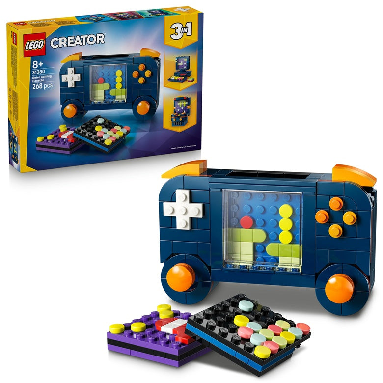 Konstruktorius LEGO® Creator 3in1 konsolė 31380, 268 vnt.