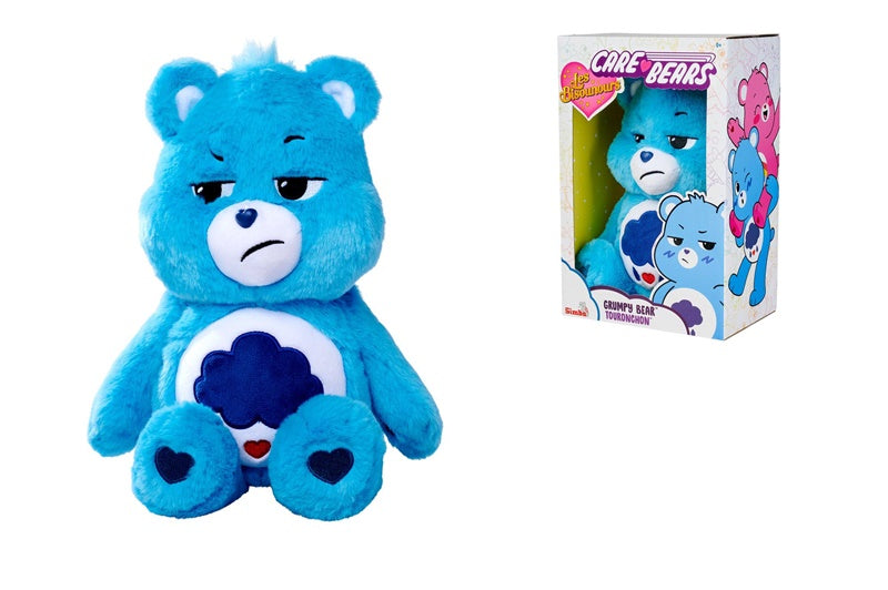 Pluszowa maskotka Simba ShareBear Grumpy, niebieska, 35 cm