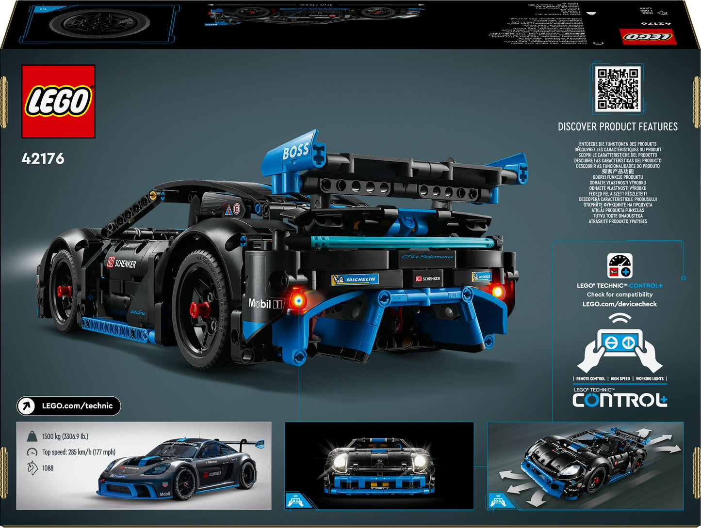 Konstruktorius LEGO® Technic  Porsche GT4 e-Perfor 42176