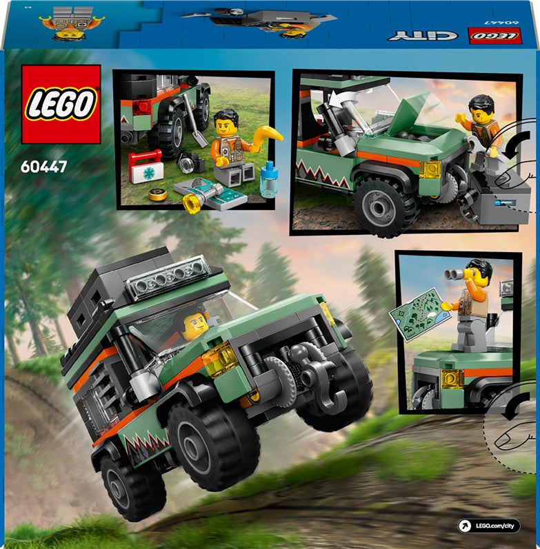 LEGO® City Off-Road 4x4 Mountain Truck 60447, 221 vnt.
