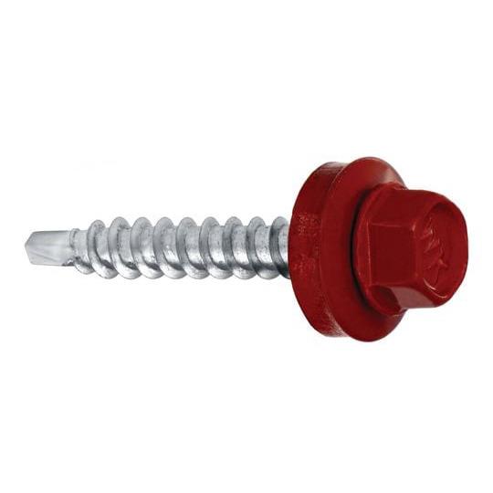 Wkręt samowiercący Wkret-Met WFD, RAL3011, 4.8 mm x 25 mm, 250 szt.