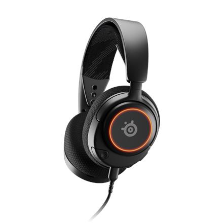 Laidinės žaidimų ausinės Steelseries Arctis Nova 3, juodos
