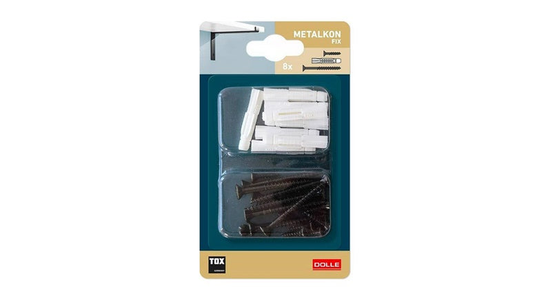 Tvirtinimo detalės Dolle MetalkonFix, 45x4.5 mm, 8 vnt.