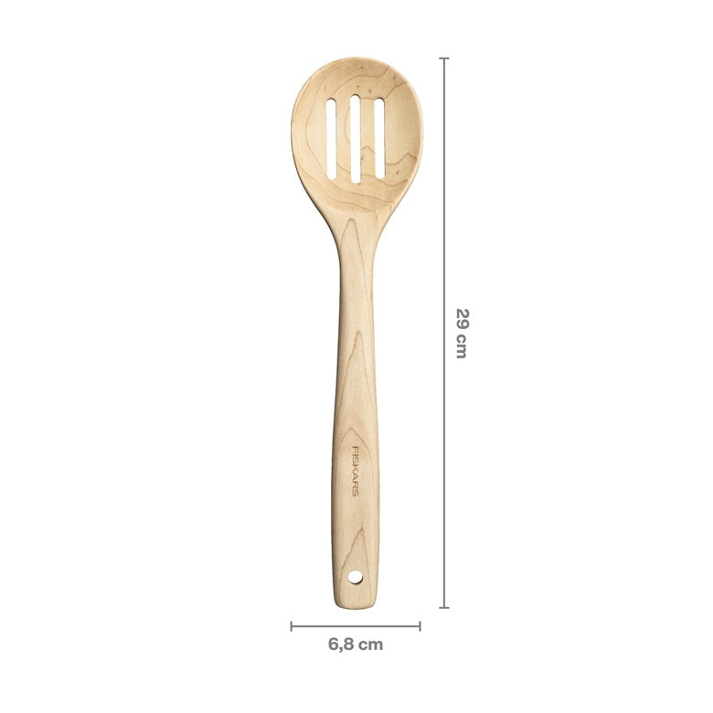 Łyżka do makaronu Fiskars 1075684, 29 cm, brązowa