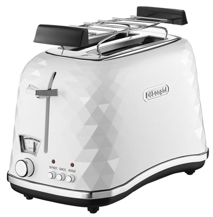 Toster De'Longhi Brillante CTJ 2103.W, biały