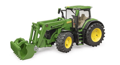 Zabawkowy traktor Bruder John Deere 7R 350 03151, zielony