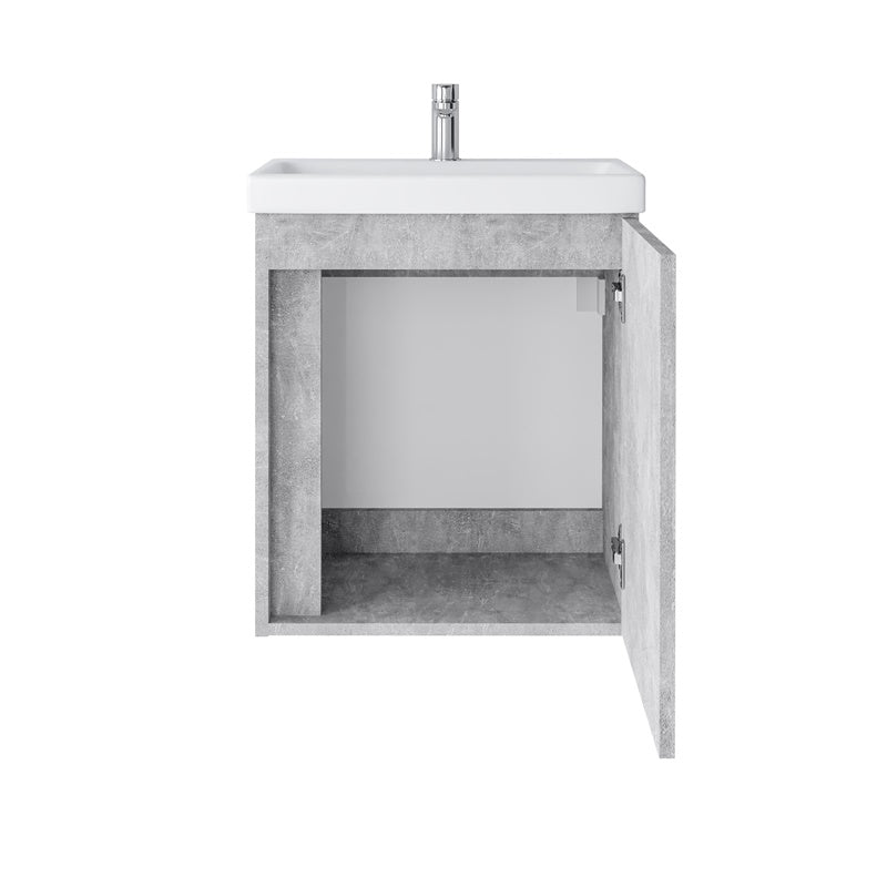 SZAFKA WISZĄCA Z UMYW WTU-50BT-PM CONCRETE