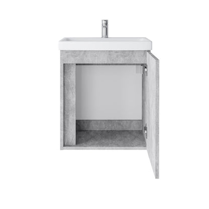 SZAFKA WISZĄCA Z UMYW WTU-50BT-PM CONCRETE