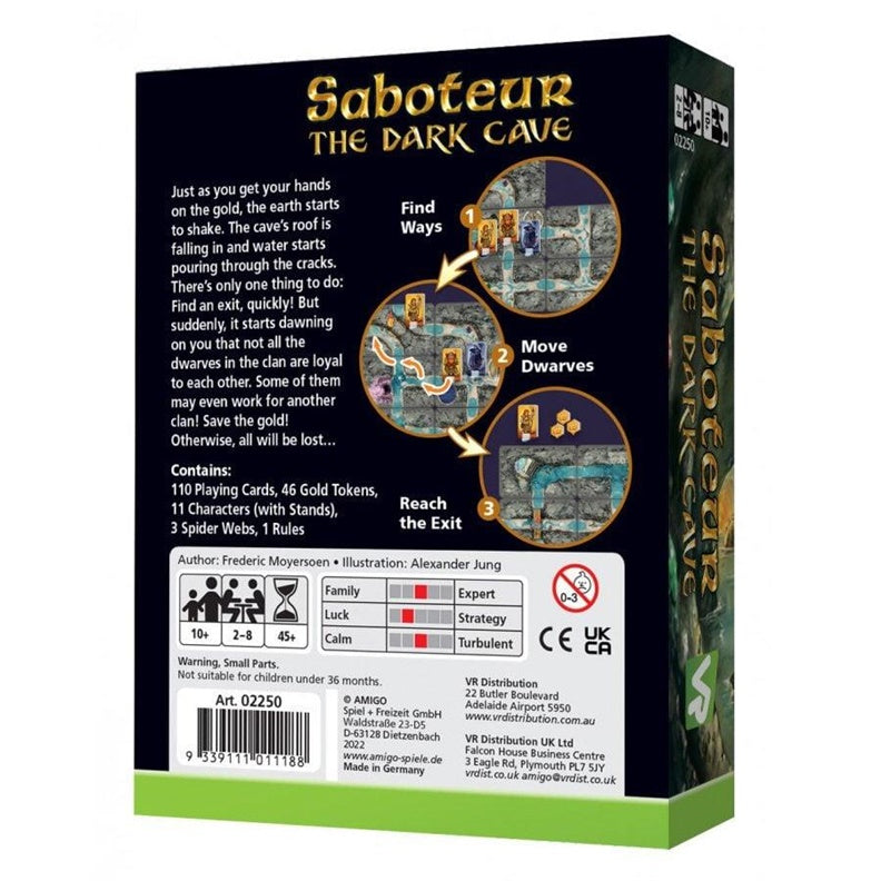 Gra planszowa Smart Games Saboteur: Mroczna Jaskinia BRG/SABC