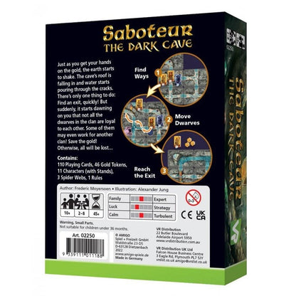Gra planszowa Smart Games Saboteur: Mroczna Jaskinia BRG/SABC