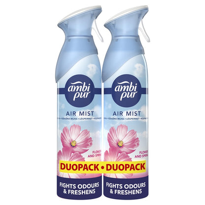 ODŚWIEŻACZ POWIETRZA AMBIPUR FLOW/SPRIN 2X185ML
