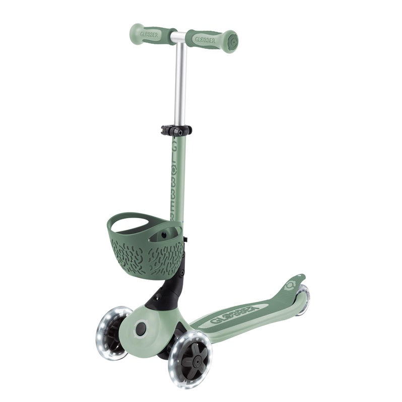 Vaikiškas paspirtukas Globber 3in1 Scooter, mint
