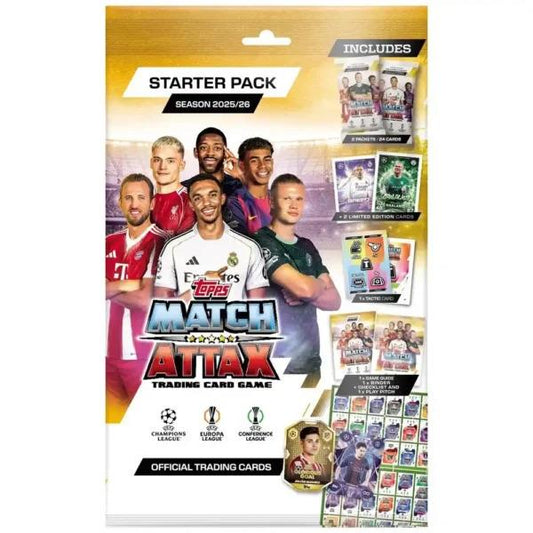 Karty kolekcjonerskie Topps Match Attax 2025/26 Starter