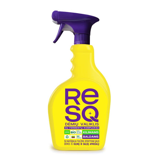 ŚRODEK CZYSZCZĄCY DO DYWANÓW I MEBLI TAPICEROWANYCH RESQ 500ML