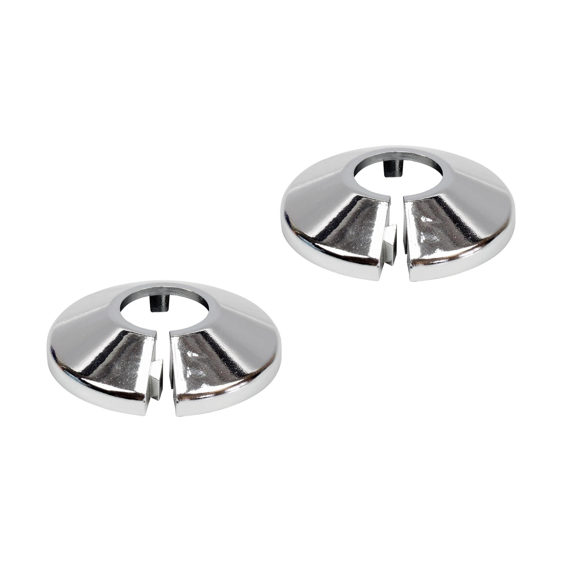 Žiedas vamzdžiams PE, PEX, 16 mm, 2 vnt, chromuota