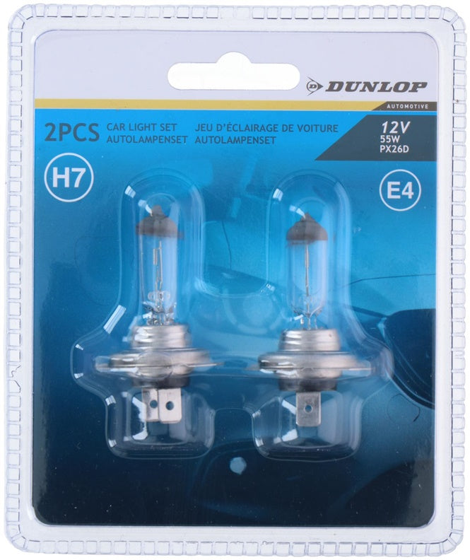 LEMPUTĖS AUTOMOBILINĖS H7 12V 55W 2VNT