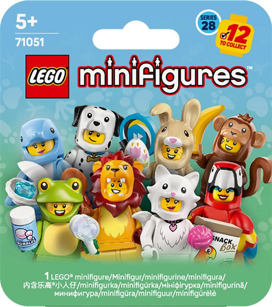 Klocki LEGO® Minifigures Zwierzęta Seria 71051 7 szt.