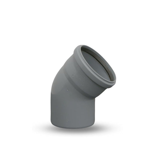 Kolano kanalizacyjne wewnętrzne, Ø 110 mm, 45°