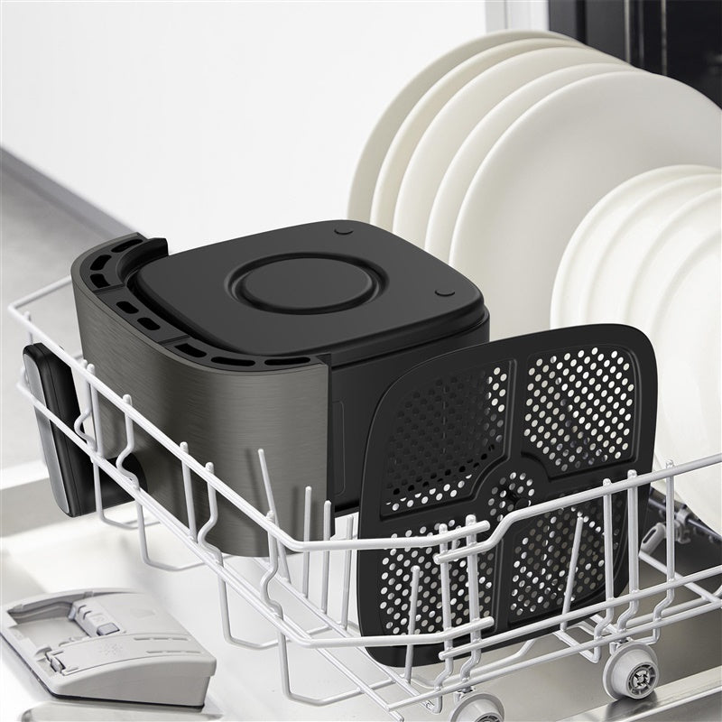 Karšto oro gruzdintuvė Tefal EY551HE0, pilka, 1670 W, 5 l