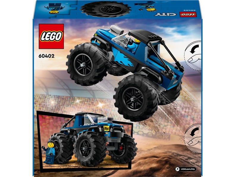 Konstruktorius LEGO City Mėlynas sunkvežimis-monstras