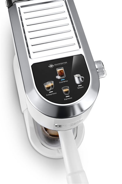 Pusiau automatinis kavos aparatas DeLonghi EC890.WI