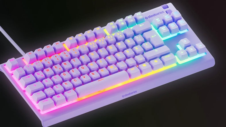 KLAWIATURA STEELSERIES APEX3 TKL LAVENDER