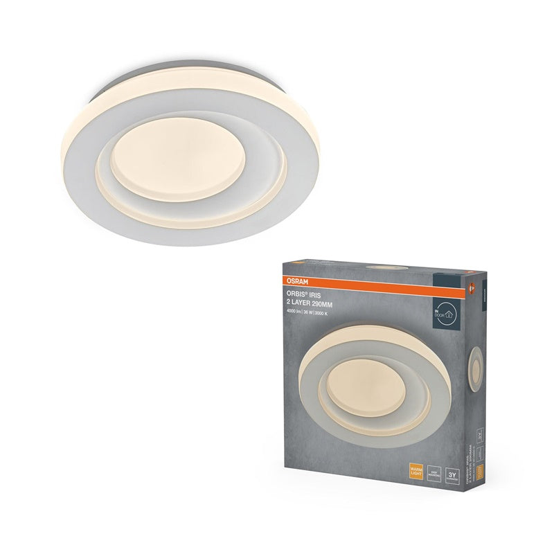 Šviestuvas lubų Osram, LED, 36W, 3000K, 2600lm, Ø290