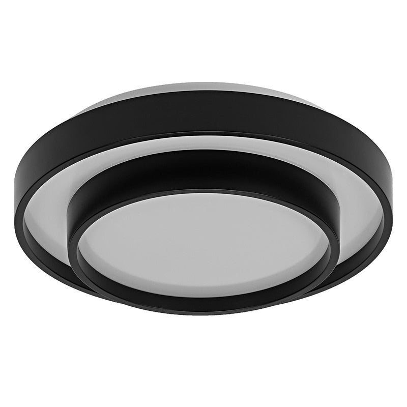 Šviestuvas lubų Osram, LED, 16W, 3000K, 1000lm, Ø295, juoda