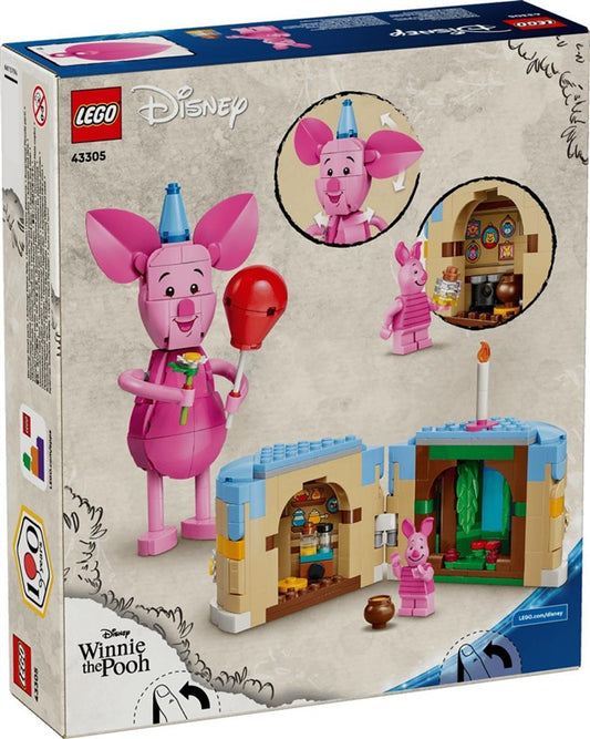 Klocki LEGO Disney Rozrywka Prosiaczka 43305, 544 szt.