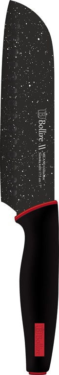 Nóż Bollire, santoku, stal nierdzewna/marmur