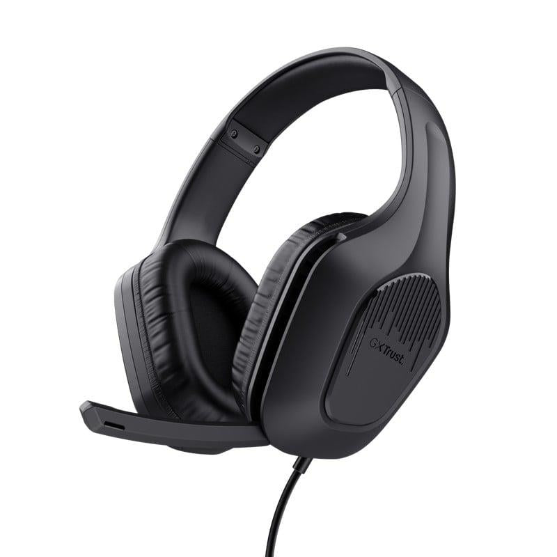 Słuchawki przewodowe Trust GTX 415 Zirox, czarne