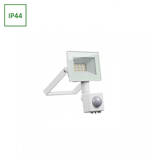 PROŽEKTORIUS LAUKO LED SU JUDESIO DAVIKLIU 10W 230V NW IP44