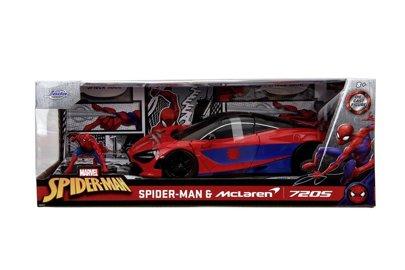 Samochód-zabawka Jada Toys Spider Man McLaren 720S