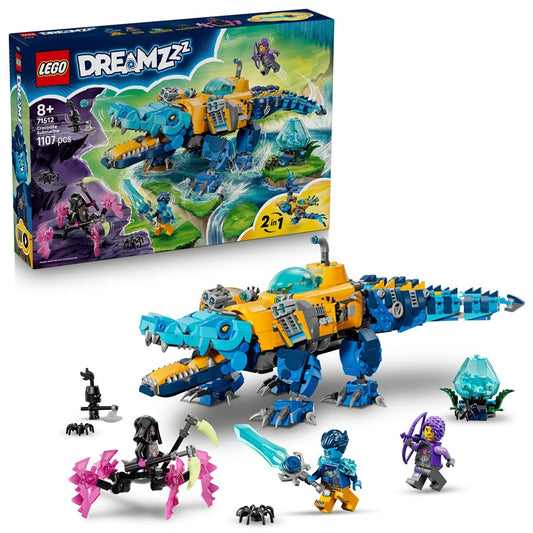 Konstruktor LEGO® DREAMZzz Statek 71512, 1107 elementów